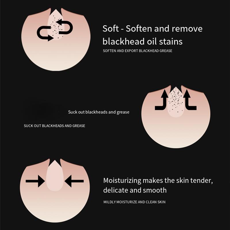 1 ks Krémová maska na odstranění černých teček, Čistí póry, Vysává černé tečky, Hydratuje péči o pleť, Odstraňuje černé tečky