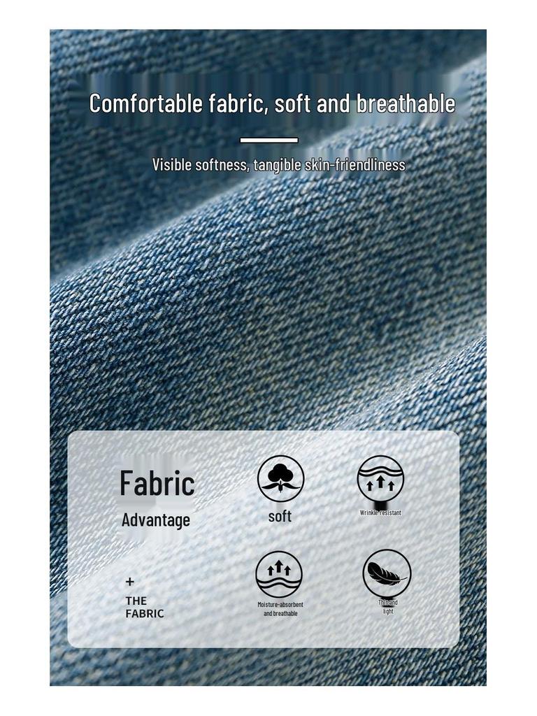 Damen Bestickte Stretch Straight-Leg Jeans - Herbst/Winter Hot Style, Figurformend für Birnenform, Kollektion 2025