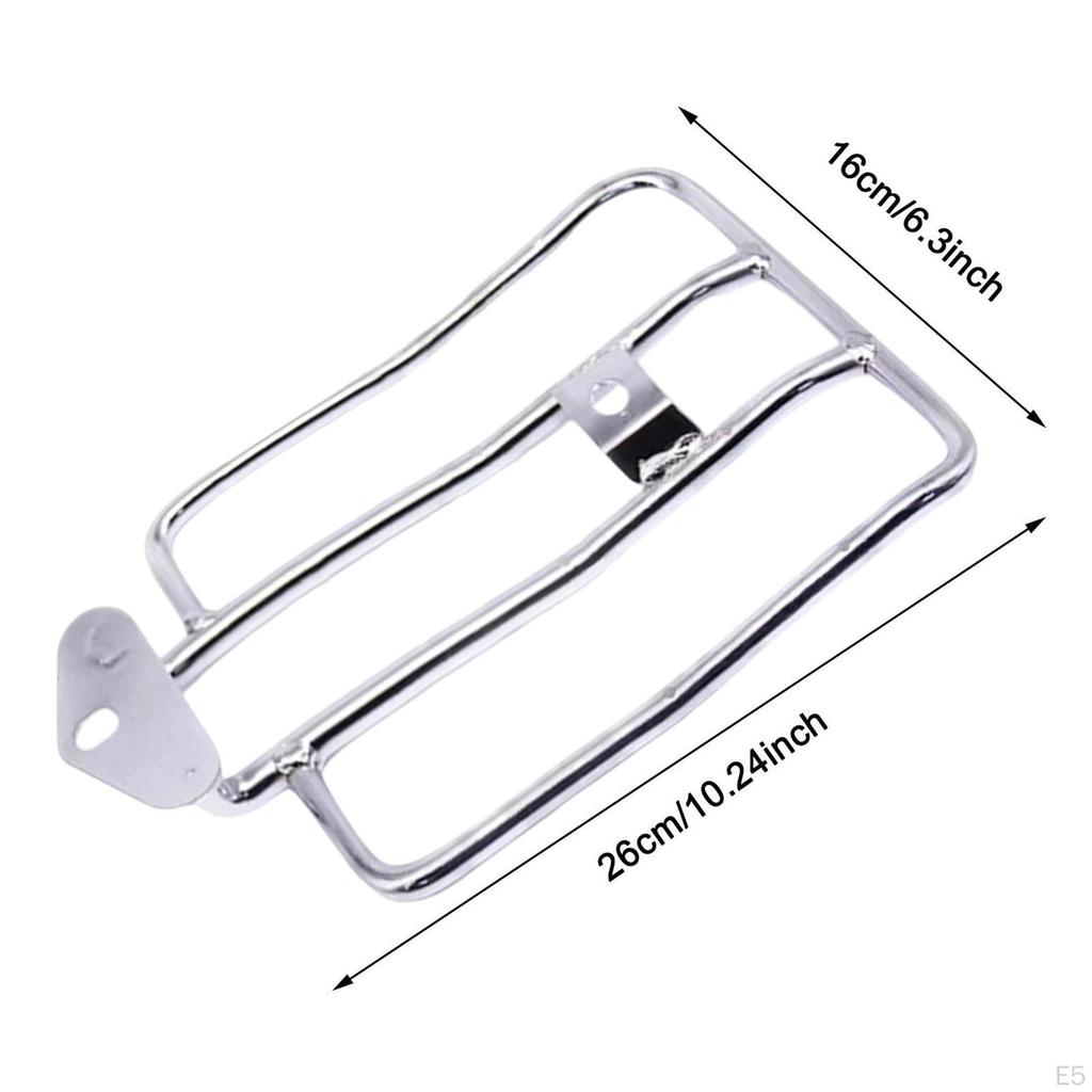 Bagagehållare Motorcykel Bagagehylla Lätt att Installera Fäste Högpresterande Avtagbar