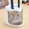 New Useful Battery Operated Electric Pencil Sharpener W/2 Holes 6-8mm And 9-12mm Auto-Stop School Supplies Korean Stationery