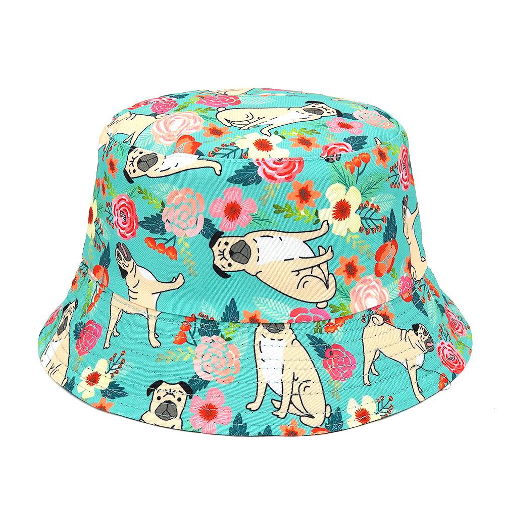 2023 Custom Sublimation Printing Double-Sided Bucket Hat All Over Printing Reversible Bucket Hats