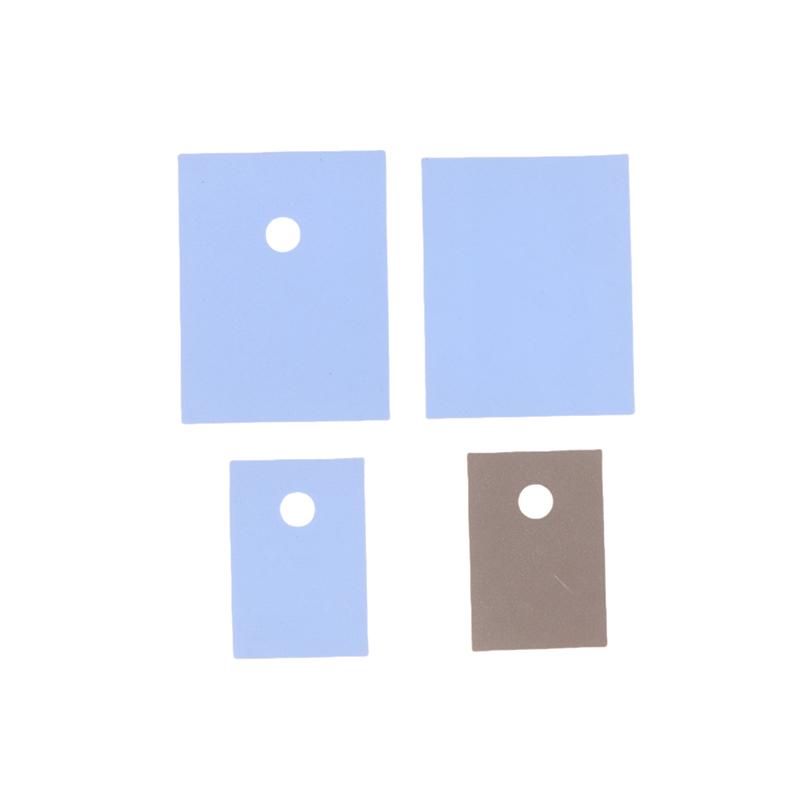 100Pcs To-220 Insulation Pads Heatsink Thermal Pad Soft Silicone Sheet Insulation Cloth