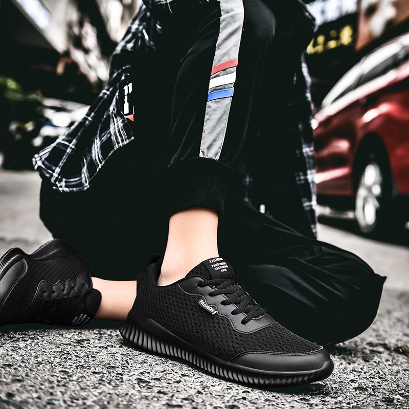 Сверхлегкие кроссовки большого размера с дышащей сеткой для бега по реке вверх по течению — фото 15