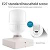 220V 9W Sound Sensor LED Bulb Voice and Light Control E27 Garage Lamp Cold White Auto On/Off for Stairs Pathway Warehouse Graden