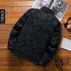 Mens Oversized Casual Down Jacket With Turn-Down Collar Lightweight Winter Coat Urban Streetwear