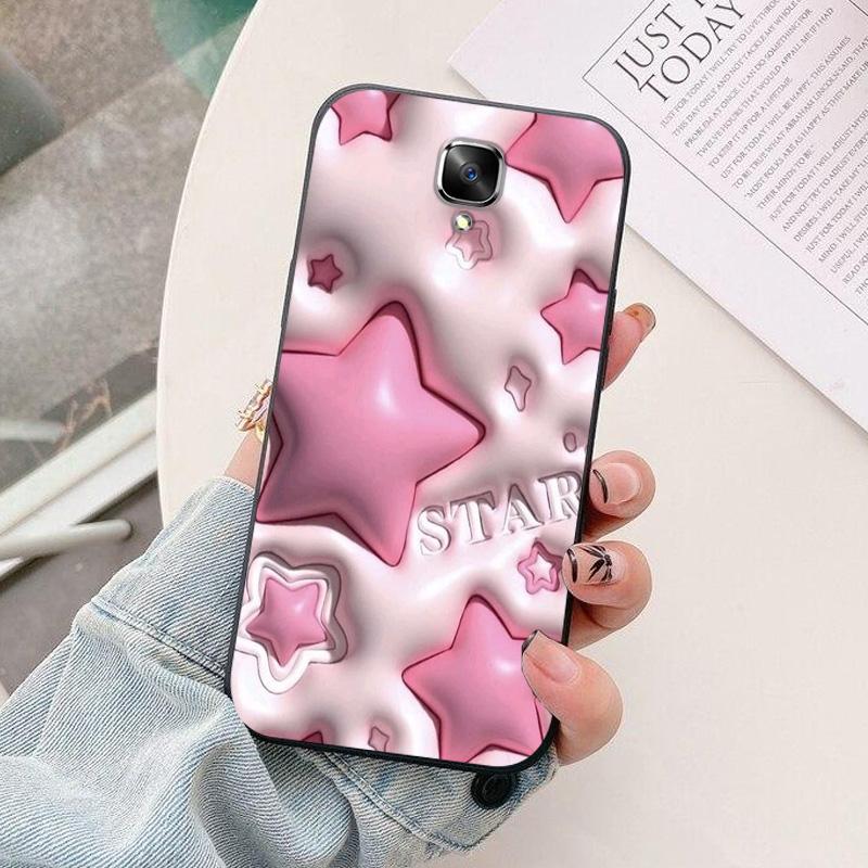 For Oneplus 3 3T Case Soft TPU astronaut  Silicone Phone Cover for Oneplus 3 3T 5T Cases Black Bumper Funda One plus 3T 5 T
