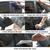 Car Window Door Column B C Pillar Post Trim Stickers For Toyota RAV4      2024 2025 Glossy Black Accessories
