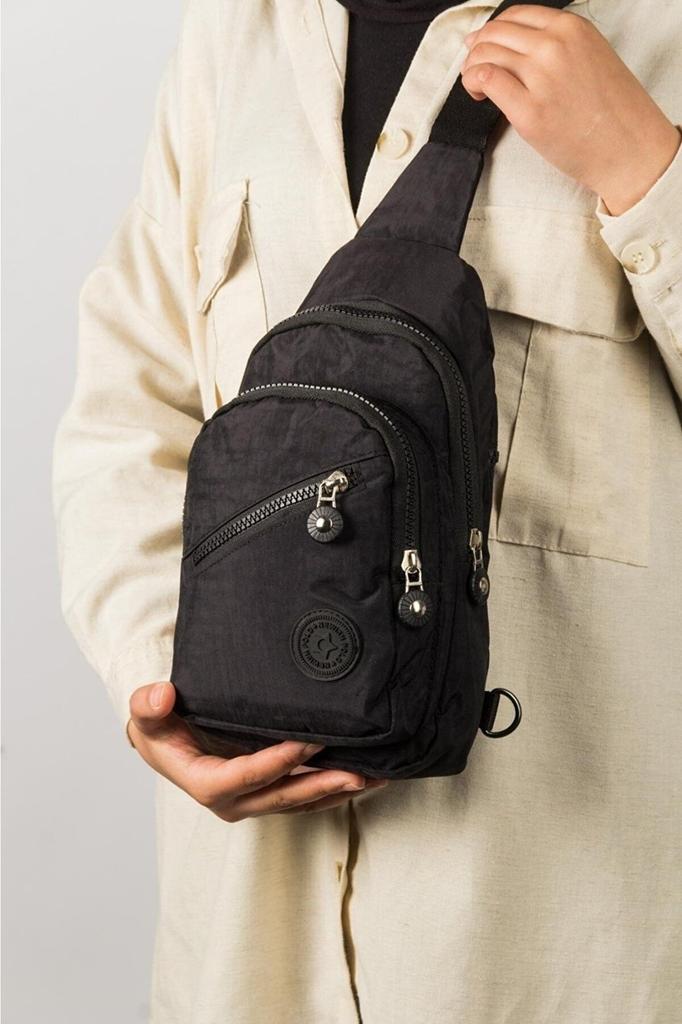 Women's Stylish and Useful Shoulder bag Yuppy Club Unisex Waterproof Crinkle Cross Strap Waist Shoulder Chest And Sports Bag Daily Bodybag