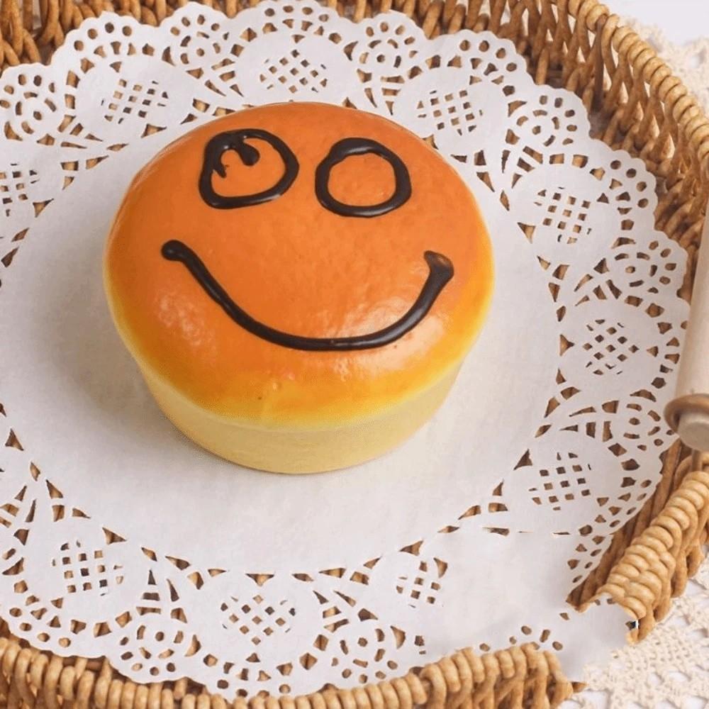 Hand Relax Simulation Bread Squeeze Toy Food Shape Kneading Bread Squeeze Toy Pu Pinch Chocolate Sensory Fidget Toy Kids Adults