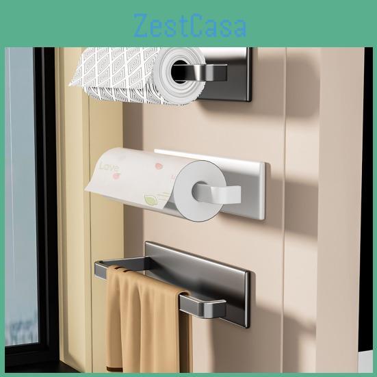 Holder Towel For Wall Magnetic Fridge Paper Mount Tissue Rack Spacesaving