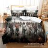 3D Digital Printing Bedding Four-Piece Set Three-Piece Set Bed Sheet Quilt Pillow