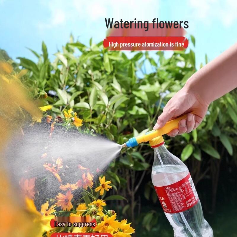 Adjustable Pressure Spray Bottle for Watering and Household Use