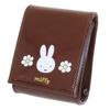 Marimo Craft Miffy Strawberry Chocolate Lip X H11 X D4cm & Pouch, Brown, W8.5 (DBM-2117)