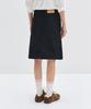 Deketeuumeon Signature Midi Skirt Dcsk002Cpblack