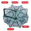 1pc Foldable Fishing Trap Net With 6 /8 Holes For Minnow, Crab, Crawdad, Shrimp, Fishing Accessories