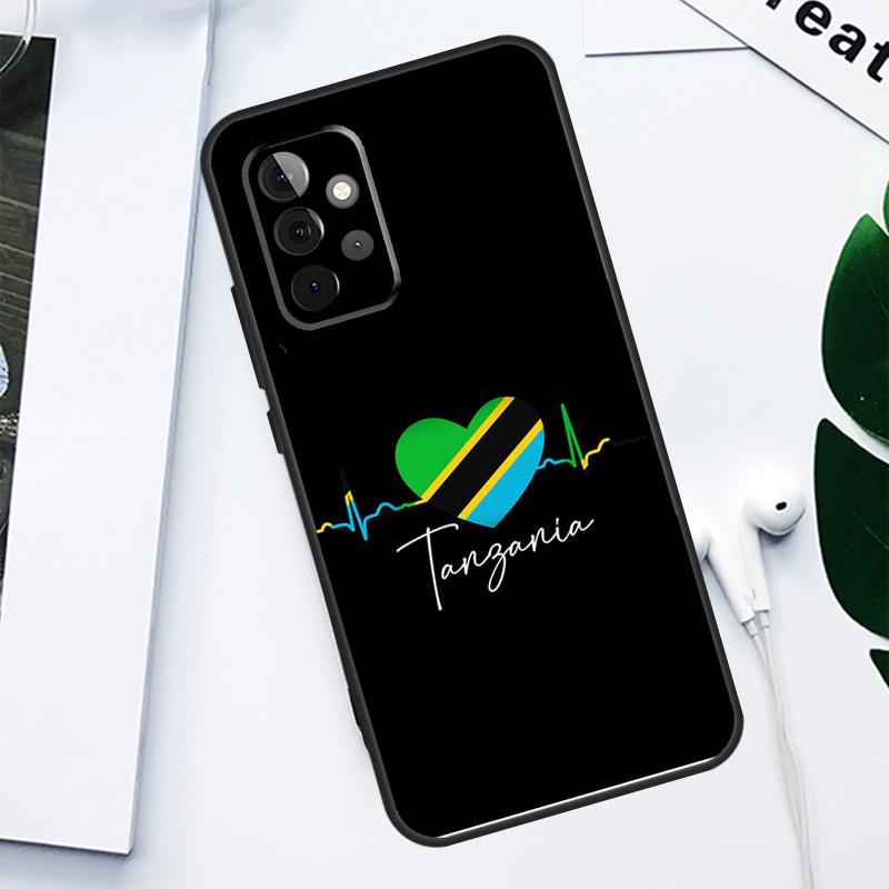 Tanzania Flag For Samsung Galaxy A13 A53 A33 A54 A34 A14 A55 A35 A15 A05 A06 A16 A22 A32 A52 Phone Case