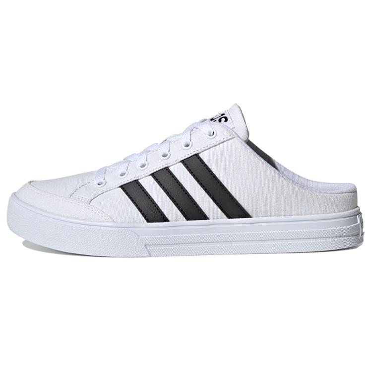 adidas VS Set Mule White Black Men s FX4849 EU 42