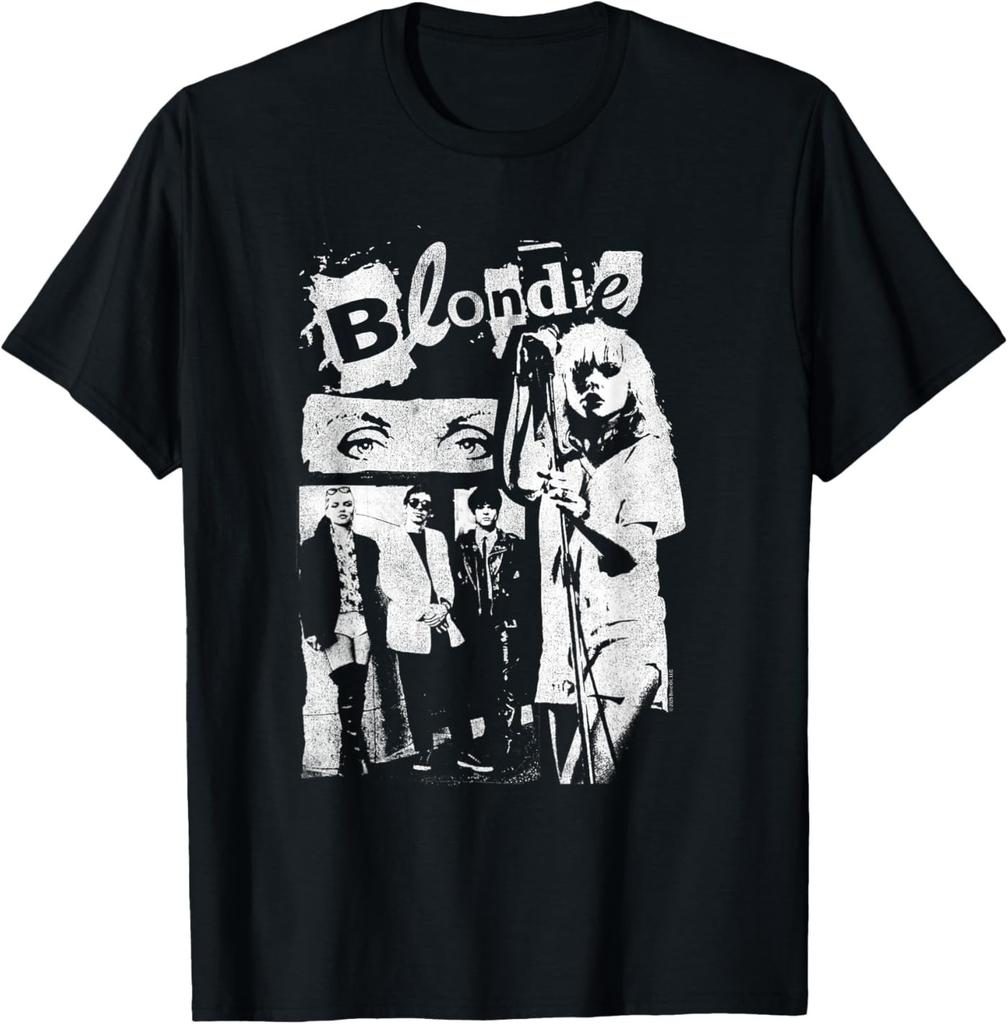 T-shirt Vintage Punk Zine Collage Band Blondie