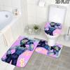 3Pcs Flannel Toilet Mat Set Mtdmr Puzzles Smg4 Bathroom Rug Bath Carpet Non Slip Home Decor