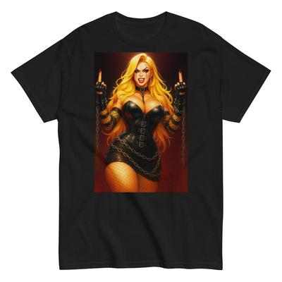 T-shirt Unisex a Maniche Corte Anime Ecchi Caldo Hentai Sexy Manga Waifu