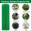 40 cm x 5 m Hühnerdrahtzaunrolle, grünes Gartenzaunnetz, Kunststoffzaunnetz, Geflügelzuchtnetz, Gartenbalkon
