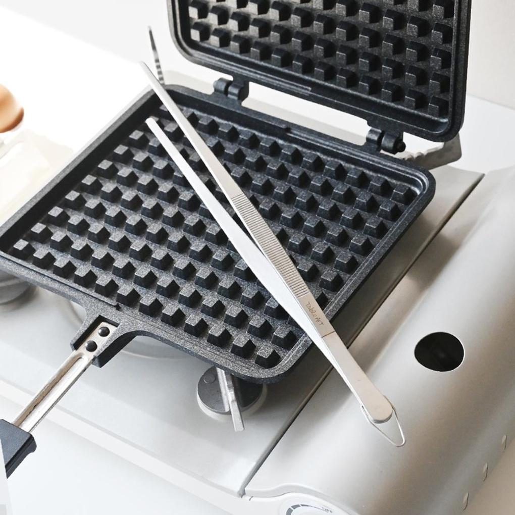 Stainless Steel Cooking Tweezers, Silver Tongs