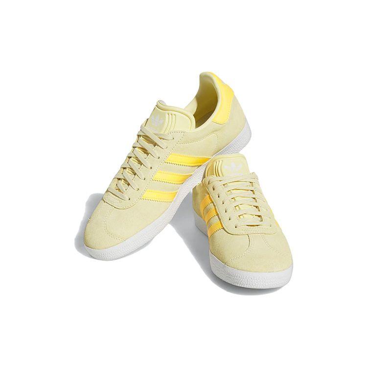 adidas Gazelle Neredeyse Sarı Kadın Spor Ayakkabıları Solar-Altın Bulut-Beyaz IE5138