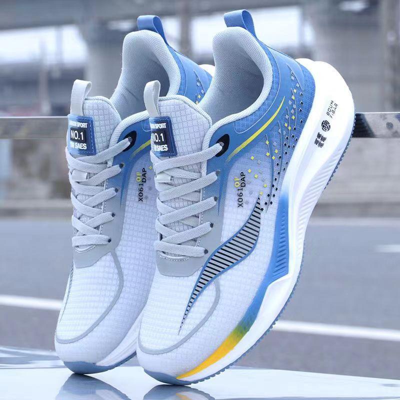 Couple new breathable sneakers student comfortable soft sole lightweight running shoes summer mesh ultra-light comfortable shoes
