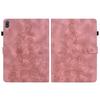 Custodia per Tablet in Pelle PU Squisito Design Floreale Goffrato per Nokia T20
