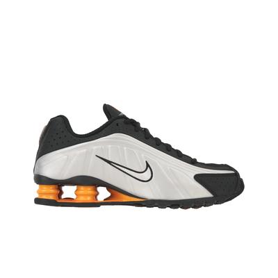 Shox R4 Φωτεινό Μανταρίνι Unisex Αθλητικά Ασημί Μαύρο Ανοιχτό Γκρι HQ1988-003