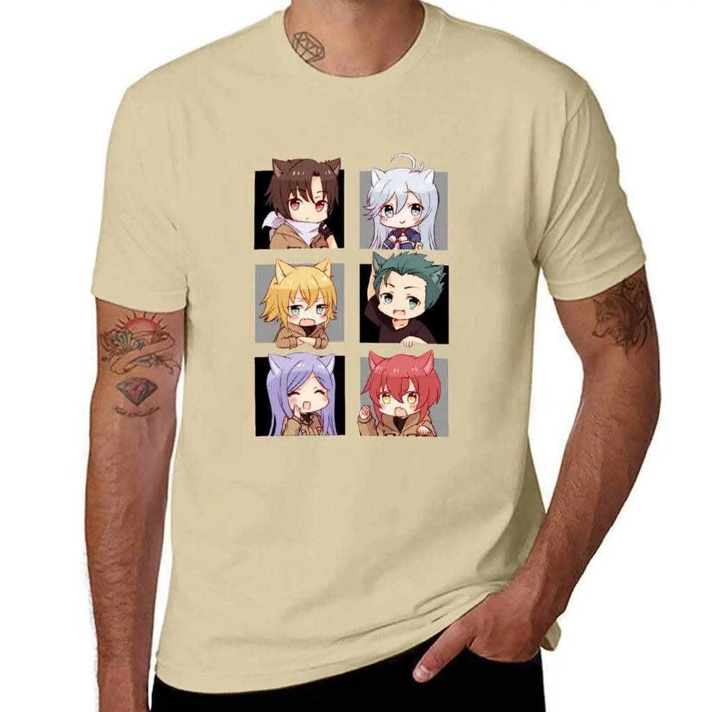 86 Eighty-Six CHARACTERS T-Shirt Graphics Aesthetic Clothes Quick Drying Heavyweight T Shirts for Men