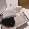 Warm Cute Bear Knit Beanie Soft Rabbit Hair Winter Hat Women Outdoor