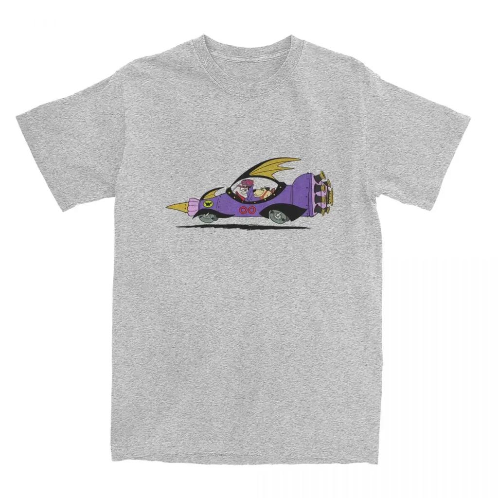 Wacky Races Dick Dastardly Machine for Unisex Unisex T Shirt Novelty Tee Shirt Round Collar TShirts Pure Cotton 4XL 5XL 6XL Tops