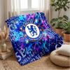 Chelsea FC Themen-Decke Weiche Flanell-Decke Plüsch-Überwurf Gemütliche Sofa-Bett-Decke für Wohnkultur