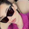 New in Big Frame Cat Eye Sunglasses ladies Fashion Vintage Popular Sun Glasses Punk Oversized Luxury  Designer Sexy Shades