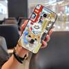 Full Wrap Anti-dust Phone Case For Samsung Galaxy J510/J5 2016/J5108 Shockproof Soft Case Graffiti Phone Pouch Couple