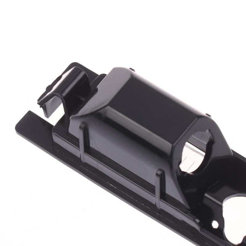 1 pièce Support de Caméra de Recul Arrière de Plaque d'Immatriculation de Voiture Pour Alfa Romeo 147 156 159 166 Gt Brera Mito Stelvio Giulietta Nuvola Spider