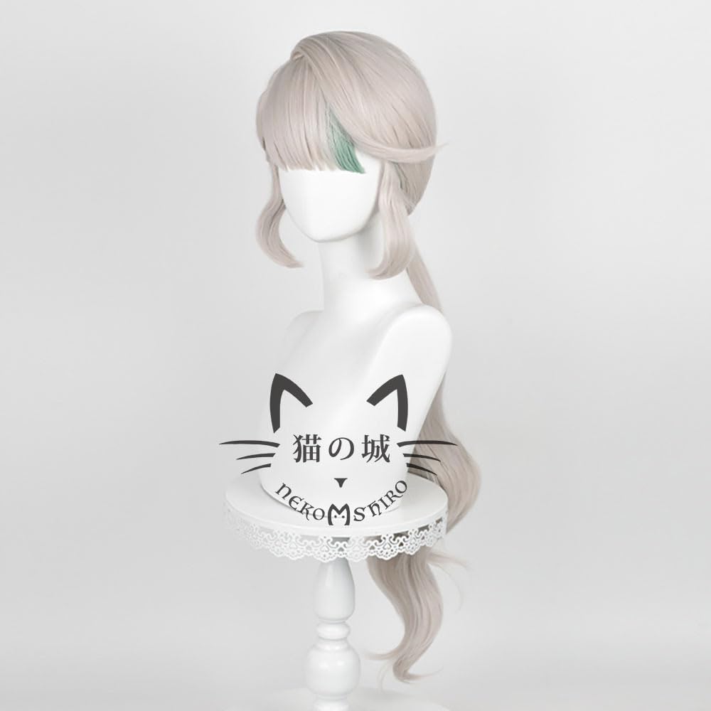 Genshin Impact Lynette from Cat's Castle Cosplay Wig, Heat-Resistant, Anime Costume Accessory, Perfect for Parties and Events, Includes Wig Net