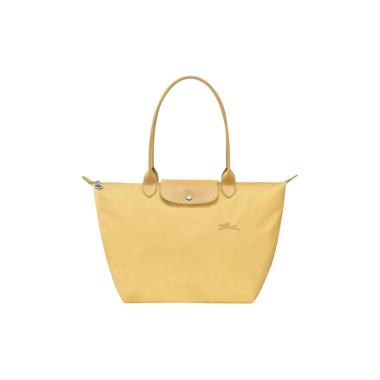 Longchamp Le Pliage Green 31 Vienkrāsaina