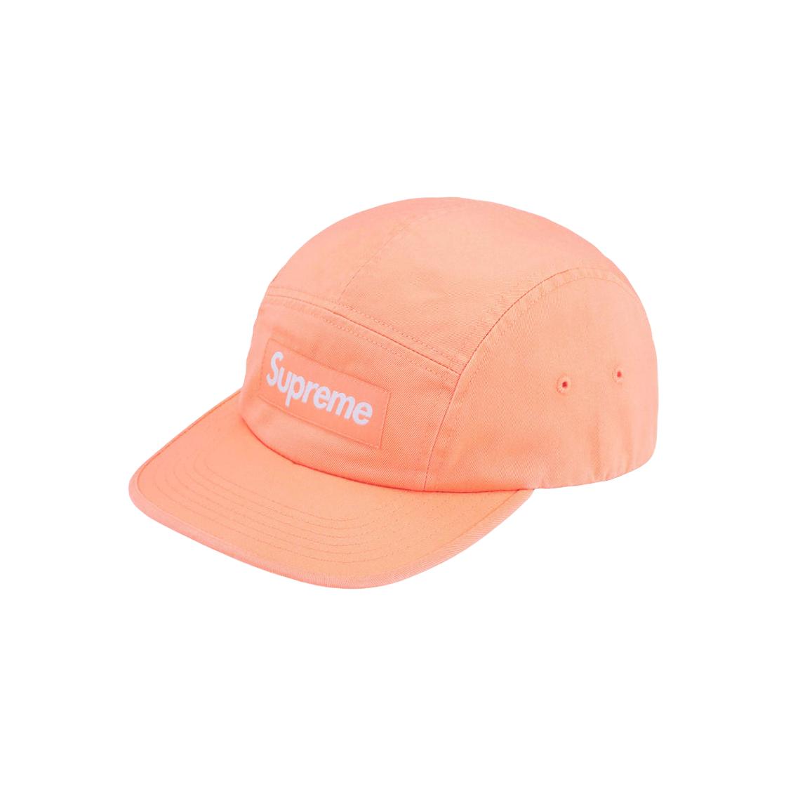 

Кепка Supreme из твилового чиноса персикового цвета 24SS