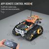Technical RC Tracked Stunt Vehicle Model APP Control Building Blocks Electric Racing Car Bricks Children Toys Gifts for Kids
