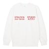 ASTRAL PROJECTION Ap Studio Begin Loose Fit Sweatshirt_White