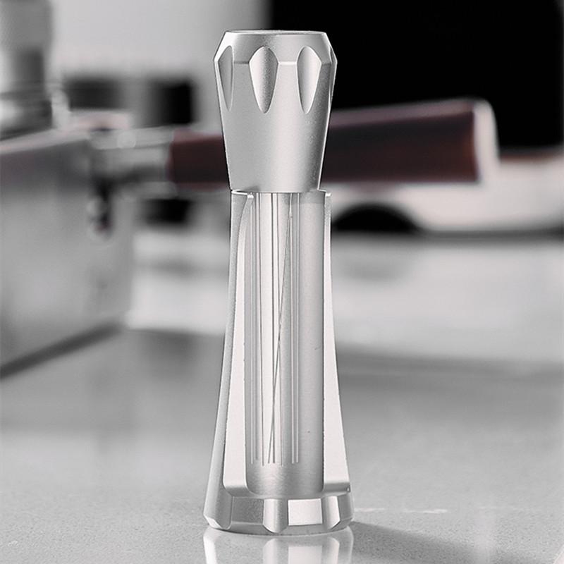 

Темпер для кофе, иглы из нержавеющей стали, мешалка для порошка эспрессо, распределитель выравнивателя WDT, инструменты для перемешивания кофе, аксессуары для бариста