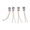4Pcs Bulb Socket Wiring Harness Socket Connector for Wedge Base 901 902 904 906 908 909 912 914 915 916 917 918 920 921