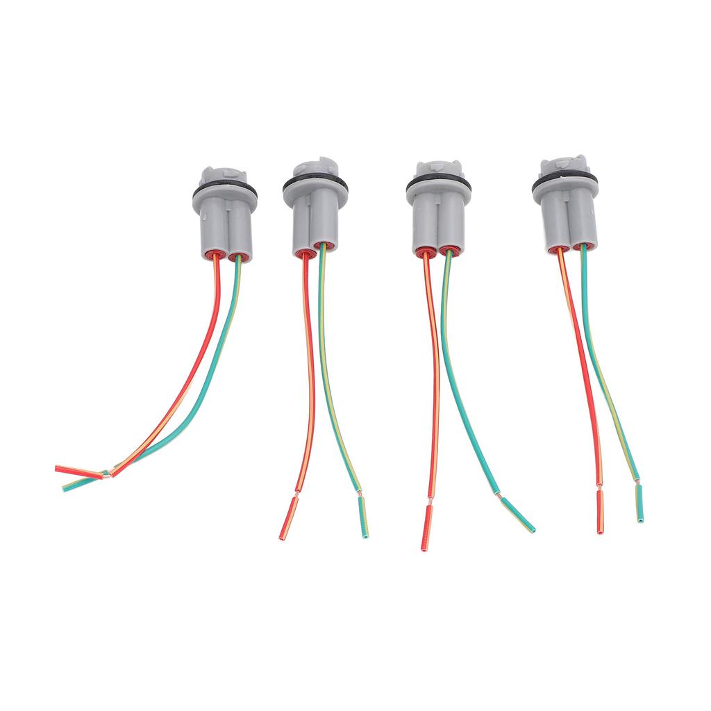 4Pcs Bulb Socket Wiring Harness Socket Connector for Wedge Base 901 902 904 906 908 909 912 914 915 916 917 918 920 921