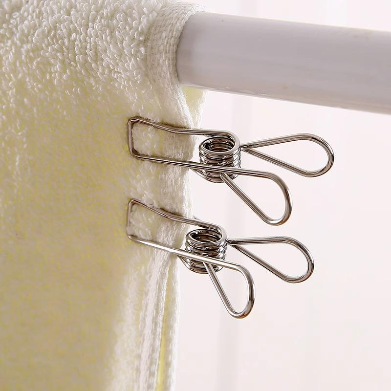 Drying Clips Stainless Steel Clips Clothes Drying Clips Spring Socks and Clothes Drying Clips Cotton Quilt ClipsQuilt Drying Clips