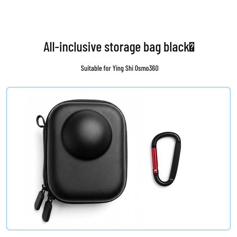 DJI Osmo 360 Panoramic Sports Camera Mini Storage Bag: Portable, Anti-Fall, Dustproof, Shock-Absorbing