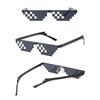 Mosaic Sunglasses Vintage Shades Eyewear For Men Pixelated Sun Glasses Funny Women Glasses Birthday Wedding Party Cosplay Favors