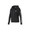 Jackets Women's Black Hooded Moderate Soft Shell S97059