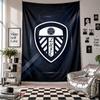 Leeds United Wandteppich Heimdekoration Wandbehang Tuch für Schlafzimmer Wohnzimmer Hintergrund
